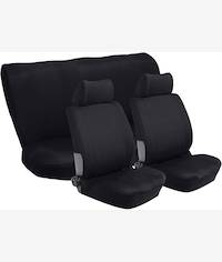 Stingray Nexus 6 Piece Car Seat Cover Set Black