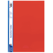 Marlin A4 Quotation and Presentation Folder Red
