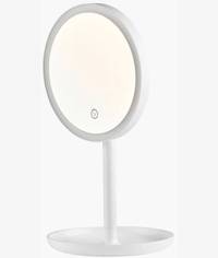 Casey Table Lamp Makeup Mirror With LED Light