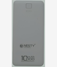 Nesty 10000mAh White Multi Functional Power Bank