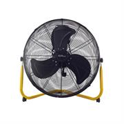 Alva Air 50cm Black With Yellow 160w Floor Fan
