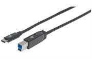 Manhattan SuperSpeed USB C Device Cable