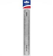 Marlin Flexible 30cm Ruler Clear