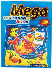 Marlin Kids Mega Colouring Books 120 pages