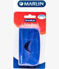 Marlin School Essentials Two Hole Paper Punch Blue