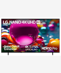 LG 75 Inch UHD AI Nano Smart TV