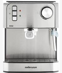 Mellerware Trieste 850W Stainless Steel Espresso Coffee Maker