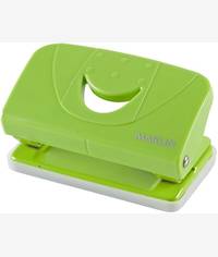 Marlin School Essentials Two Hole Paper Punch Green